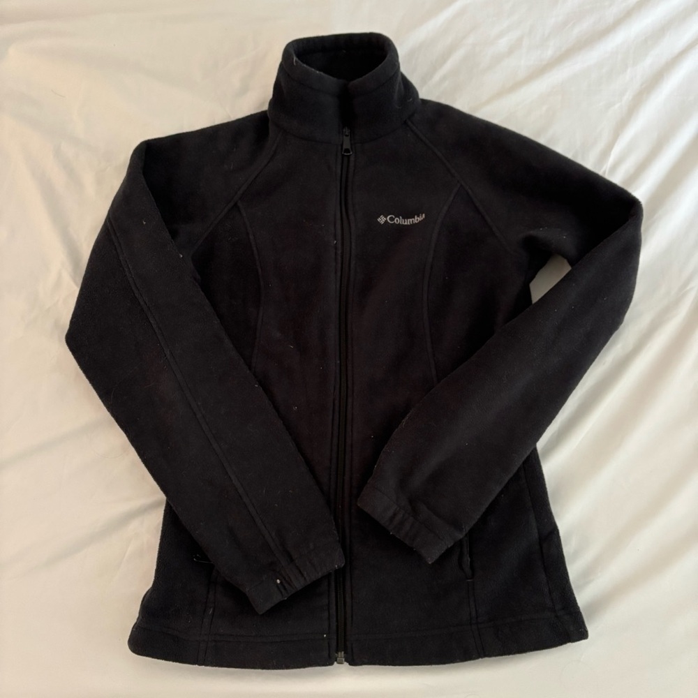 Columbia Benton springs full zip fleece in black